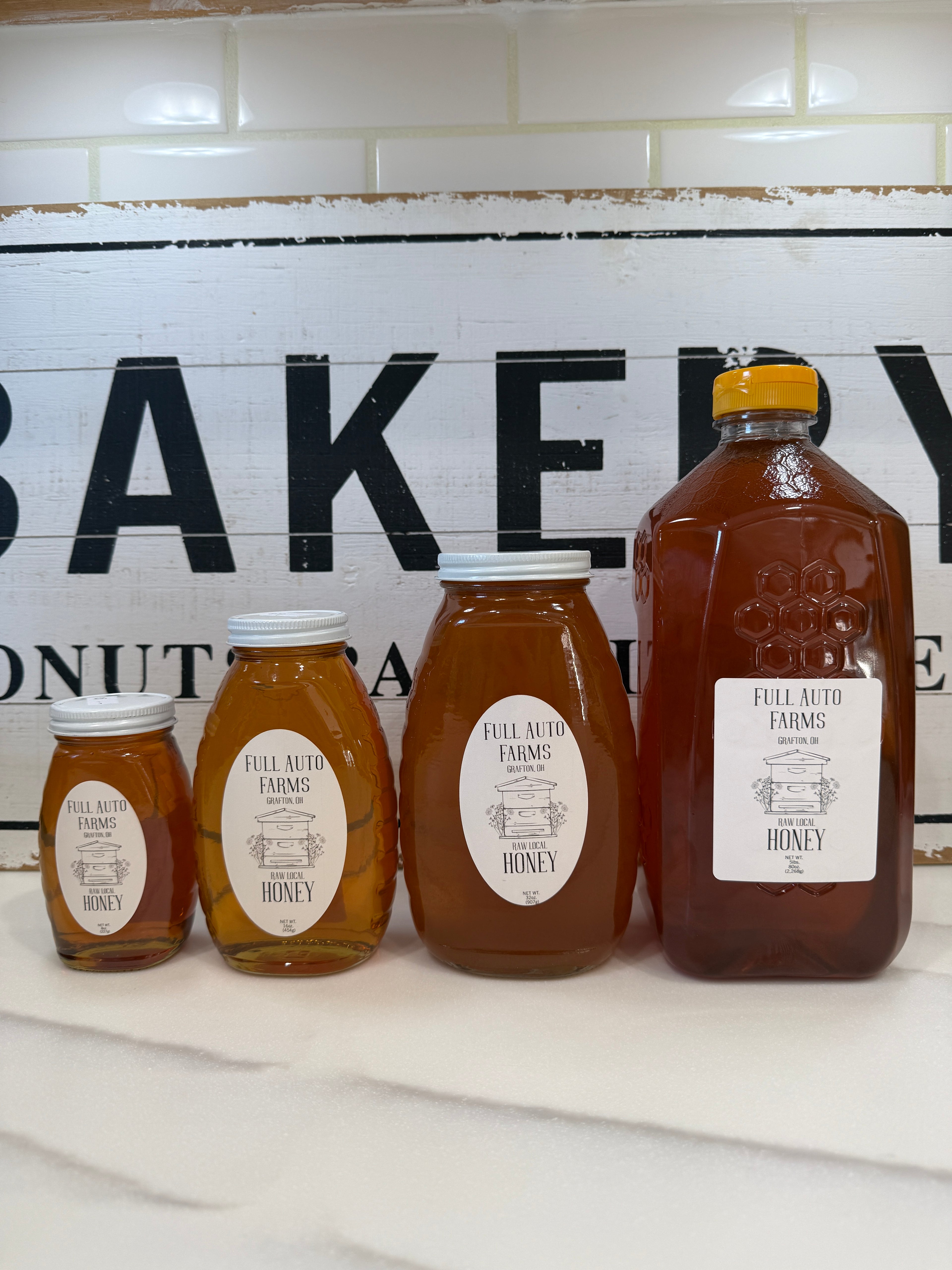 8oz Raw Honey